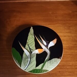 Elegant Botanical Wall Art - Black and Green